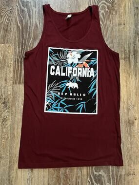CALIFORNIA REPUBLIC Graphic Tank Top